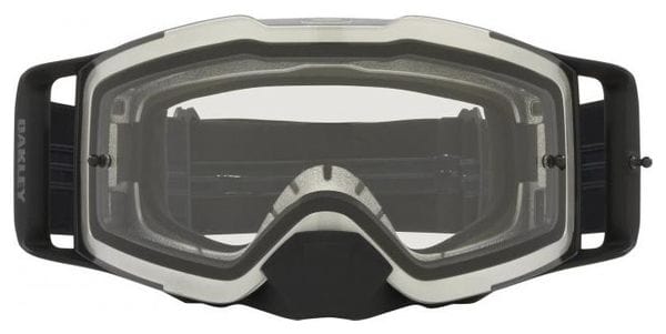 Máscara Oakley Front Line MX Tuff Blocks Negro Gunmetal Transparente Ref. OO7087-60