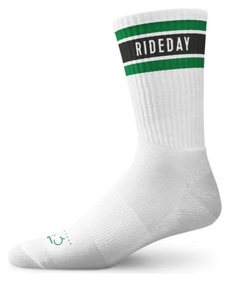 Çois Rideday Retro Crew Unisex Socks Black/Green