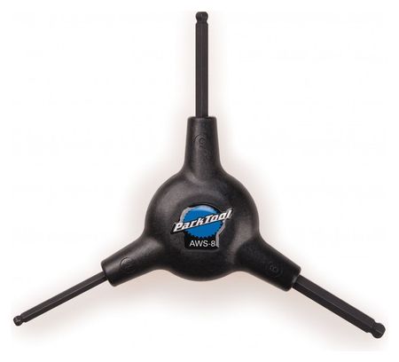 Park Tool Kit 3 inbussleutels met kogeleinden 4 - 5 - 6 mm AWS-8