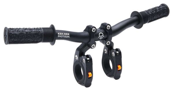 Shotgun Kinderfiets Pro Seat Stuur Zwart