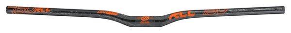 Cintre REVERSE RCC 750 Diffused Carbon 31.8x750mm Noir Orange