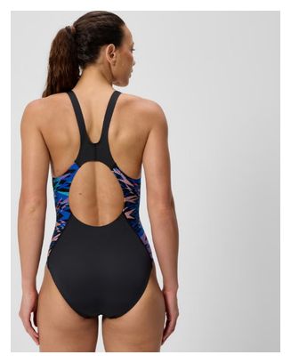 Maillot de bain 1 Pièce Speedo Femme Hyperboom Splice Muscleback Noir/Rose