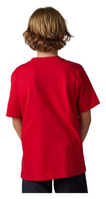 Camiseta Fox Absolute Kids Rojo Llama