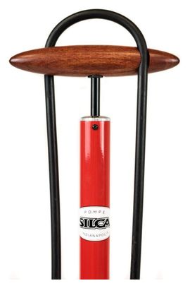 Silca Pump Pista Floor Pump Red