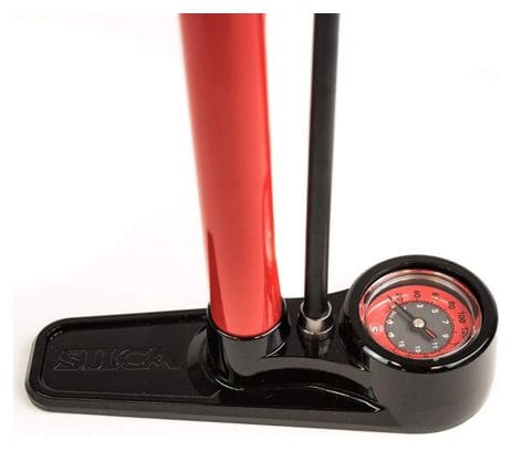 Silca Pump Pista Floor Pump Red