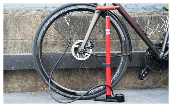 Silca Pump Pista Floor Pump Red