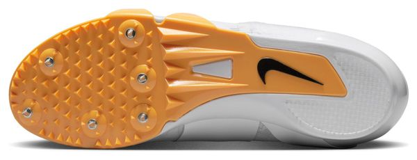 Chaussures d'Athlétisme Unisexe Nike Pole Vault Elite Blanc Rose Orange