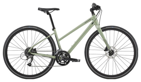 Cannondale Quick Women&#39;s 3 Remixte Mujer Fitness Bike Shimano Acera / Altus 9S 700 mm Agave Green