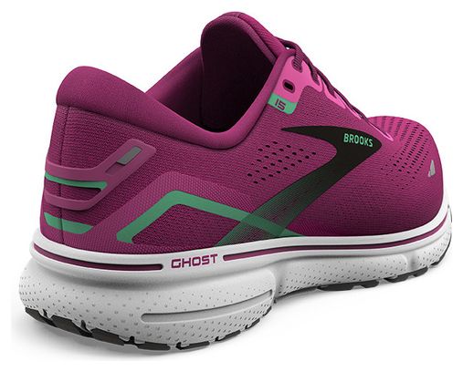 Brooks Ghost 15 Pink Running Shoe Donna