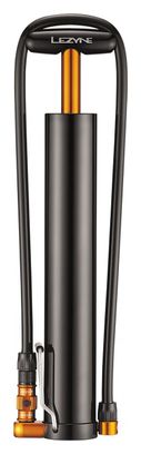Pompa manuale Lezyne Micro Floor Drive XL (max 35 psi / 2,4 bar) nera / dorata