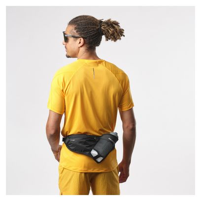 Salomon Active Belt 3D Hydration Belt - Black + Water Bottle 