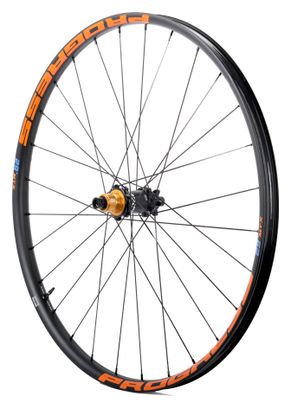 Paire de roues Progress MTX Nitro 29" Orange | Boost 15x110/12x148 mm | 6 Trous | Shimano HG