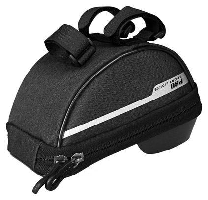 Sac De Guidon Amovible Vélo Avec Support Pour Téléphone Noir