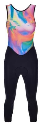 Women's 7/8 Bib shorts Santini Unico Black