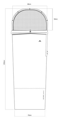 Vaude Bivy 1-Personen-Biwaksack, khaki