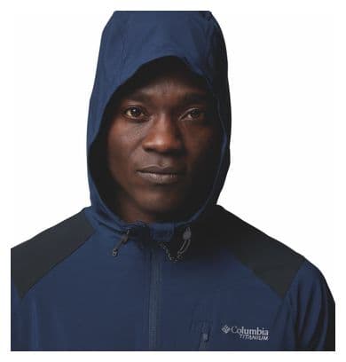 Columbia Triple Canyon Hooded Softshell Jas Blauw voor Heren