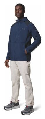 Columbia Triple Canyon Hooded Softshell Jas Blauw voor Heren