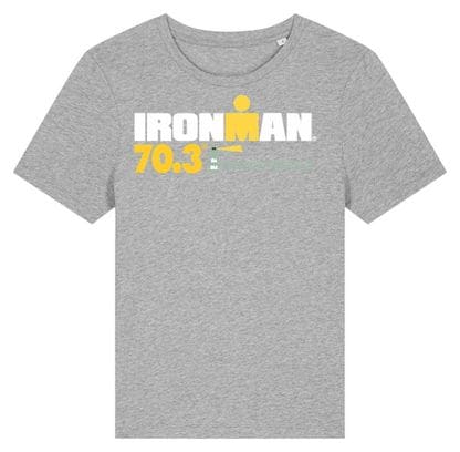 Ironman 70.3 Venetië-Jesolo Grijs Vrouwen T-shirt met Korte Mouw