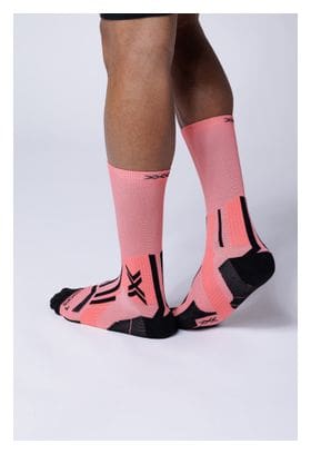 X-Socks Trail Perform Crew Socken Dusty/Rose/Schwarz