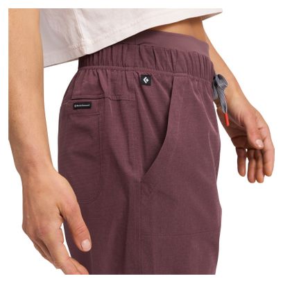 Pantalon Black Diamond Sequence Bordeaux Femme