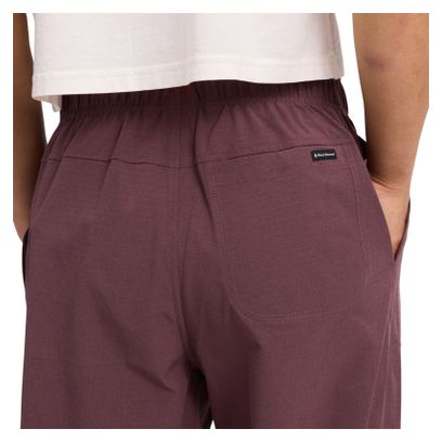 Pantalon Black Diamond Sequence Bordeaux Femme