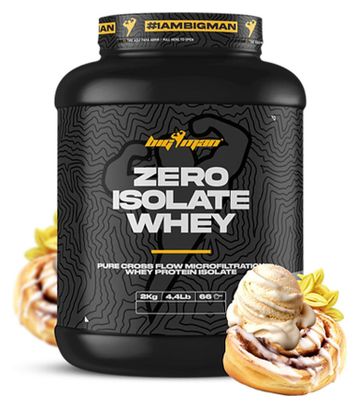 Zero Isolate Whey (2kg) - Bigman - Vanille Cannelle -  Whey Isolate