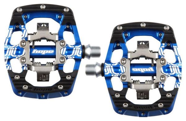 Pair of Hope Union GC Blue Automatic Pedals