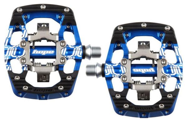Paar Hope Union GC Blue Automatic Pedalen