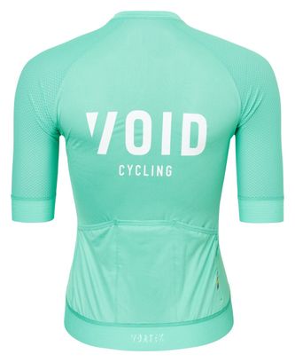 Maillot de manga corta Void Vortex 2.0 para mujer Verde menta