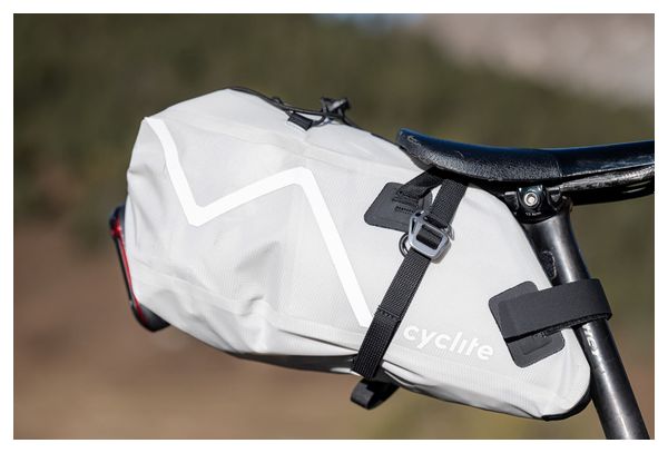 Sacoche de Selle Cyclite Saddle Bag Small / 02 | 8 L | Gris Clair