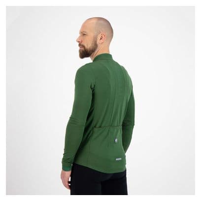 Maillot Manches Longues Rogelli Essential Vert Homme