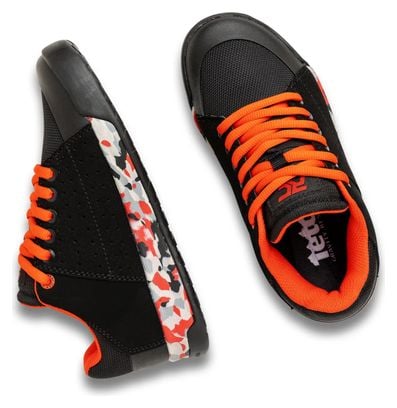 Ride Concepts x TGR Livewire Kids MTB Shoes Black/Orange