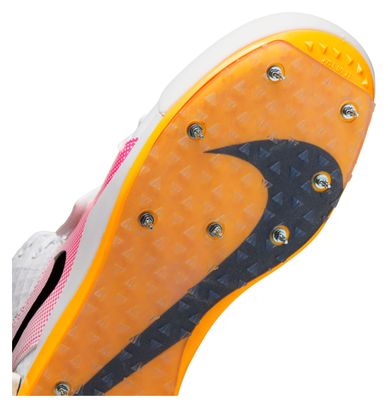 Nike Zoom Javelin Elite 3 White Pink Orange Unisex Track &amp; Field Shoe