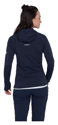 Polaire Mammut Taiss Hooded Bleu Femme