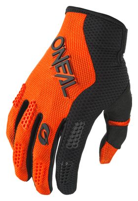Guanti lunghi O'Neal Element Racewear Nero/Arancione