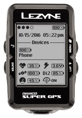 Compteur GPS Lezyne Super