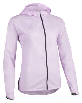 Chaqueta de trail cortaviento Evadict Lila para mujer