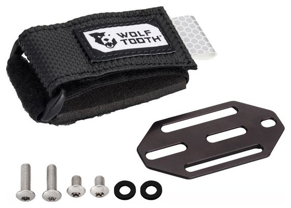 Wolf Tooth B-RAD Mini Cinturino + Supporto per accessori Nero