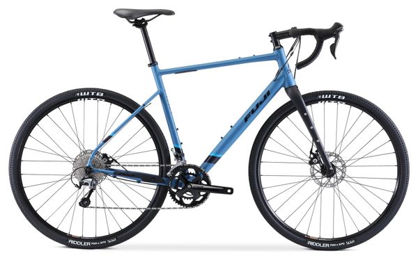 Producto Reacondicionado - Bicicleta Gravel Fuji Jari 2.1 Shimano Tiagra 10V 700 mm Bleu Jean Mat