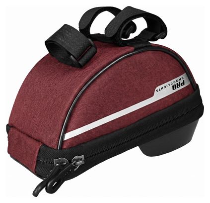 Sac De Guidon Amovible Vélo Avec Support Pour Téléphone Rouge