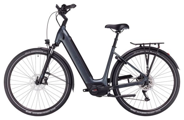 Vélo de Ville Électrique Cube Supreme Sport Hybrid Pro 500 Easy Entry Shimano Deore 10V 500 Wh 26'' Gris Anthracite 2024