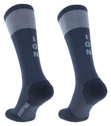 ION Long MTB Sock Blue Unisex