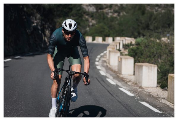 Maillot Manches Courtes LeBram Race Ultralight Vert Anglais