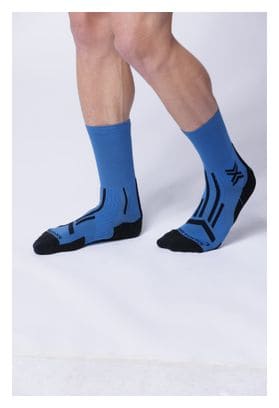 Chaussettes X-Socks Trail Perform Crew Bleu/Noir