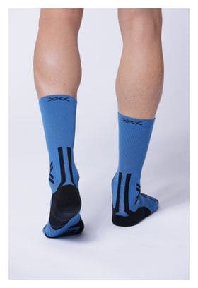 Chaussettes X-Socks Trail Perform Crew Bleu/Noir