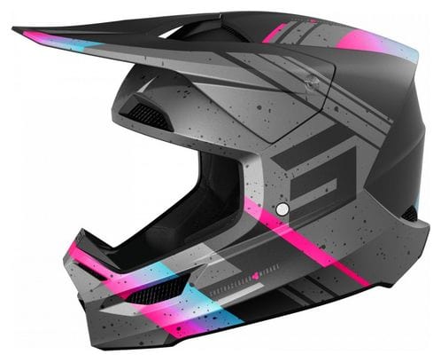 Casque Intégral Shot Furious Mirage Gris Rose Adulte