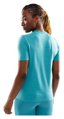 T-shirt fitness manches courtes femme Euphoria Bleu
