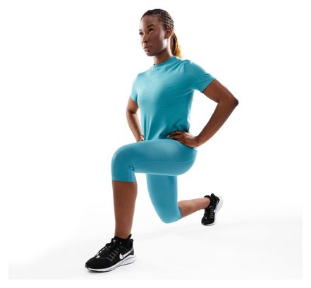 T-shirt fitness manches courtes femme Euphoria Bleu