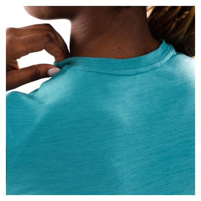 T-shirt fitness manches courtes femme Euphoria Bleu