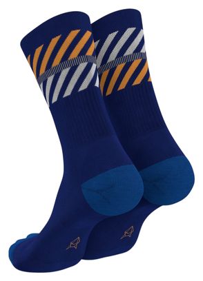 Chaussettes Incylence Merino Light Lanes Bleu/Orange
